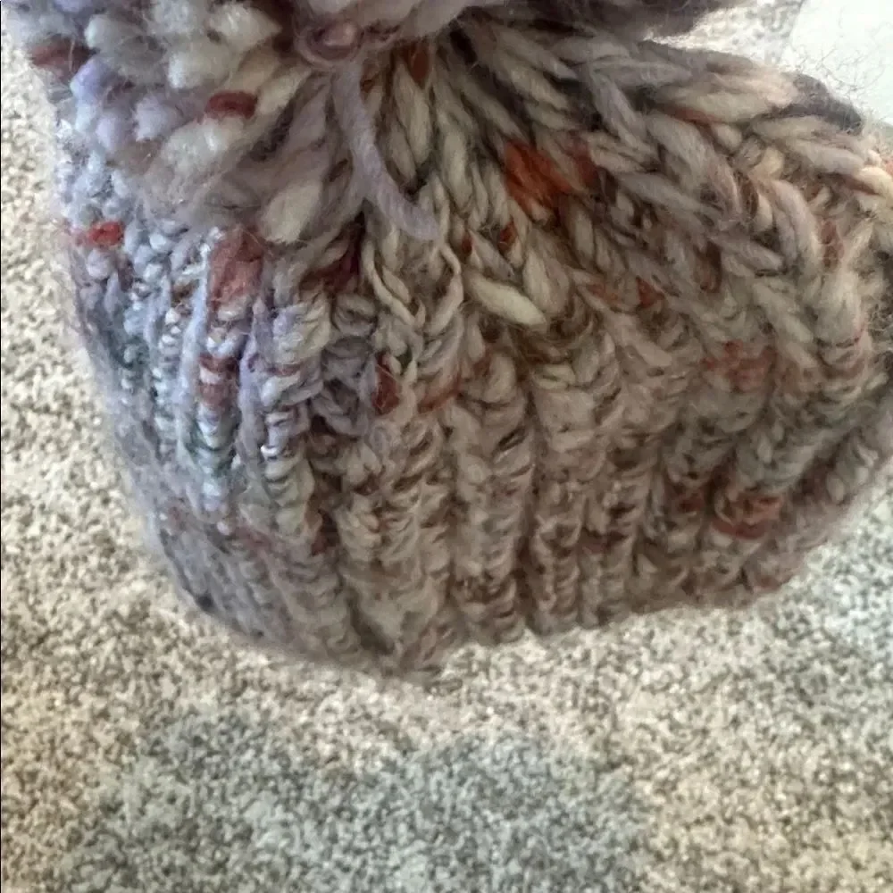 Madewell Chunky Pom-Pom Beanie Hat O/S